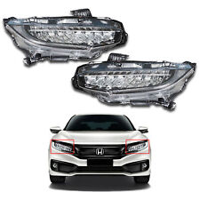 For 2016 2019 Honda Civic Touring Full LED Headlight Driver Passenger Set 2Pcs picture