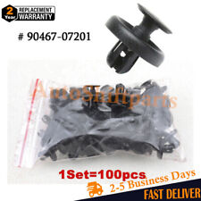 100 Pcs Engine Cover Grille Bumper Retainer Clips for #90467-07211 Toyota/ Lexus picture