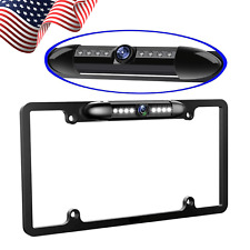 Backup Camera Night Vision Reverse US License Plate Frame Car Rear View Parking picture