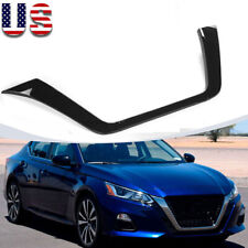 Set For Nissan Altima 2019-2022 Gloss Black Front Grille Frame Cover Trim picture