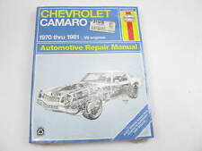 Haynes 24015 Automotive Repair Manual - 1971-1981 Chevrolet Camaro W/ V8 picture