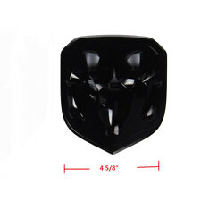 1x OEM Front Grille Emblem Badge 3D Ram 1500 2500 3500 Black fit 2013-18 picture