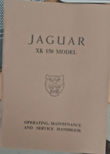 Jaguar XK150 Owners Manual 1958 1959 1960 1961 Operating Handbook Guide XK 150 picture