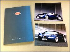 2000 Bugatti EB 18/4 Veyron Original Car Media Brochure Catalog Press Kit picture