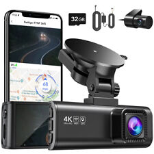 REDTIGER 4K Front and Rear Dash Cam Wifi GPS Dash Camera with Hardwire Kit picture