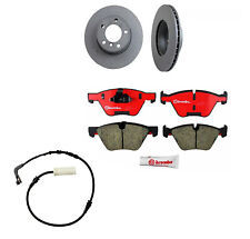 x2 ZIMMERMANN FRONT Brake Disc Rotor & BREMBO Pad Set For BMW NON-M Sport Brakes picture