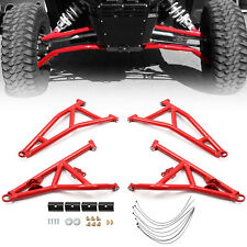 Red High Clearance Steel Front A Arms for 2014+ Polaris RZR XP Turbo / 4 1000 picture