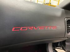 C6 Corvette -- Dash // Bumper Decal Kit -- Color Options-- Base, Z06, GS, ZR1 -- picture
