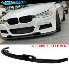 Fits 12-18 BMW F30 3 Series VR Style Unpainted Front Bumper Lip Splitter - PU picture