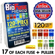 BioFuse® Micro2 120 Piece Commercial Assortment - 119 Blade Fuses + Fuse Puller picture