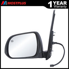 1X Driver/Left Side Power Heated Manul Folding Mirror For 2013-17 Toyota Sienna picture