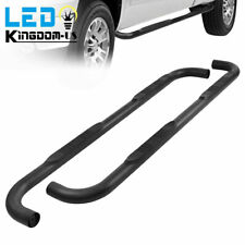 Running Boards for 99-18 Silverado/Sierra Extended Cab Round Nerf Bars Side Step picture