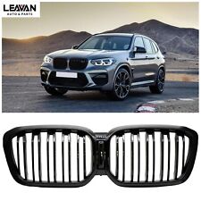 Front Kidney Grill Grille For 2022-2023 BMW X3 X4 G01 G02 W/o Camera Gloss Black picture