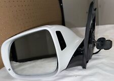 2008-2017 AUDI A5  LEFT SIDE DOOR REAR VIEW MIRROR W/ BLIND SPOT WHITE OEM picture