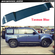 1Pcs Fit For Defender 2020-2023 ABS Rear Tail Wing Trunk Lip Spoiler Tasman Blue picture