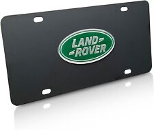 Land Rover 3D Emblem BLACK License Plate including Mounting Hardware picture