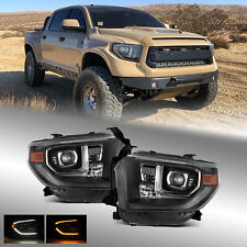For 2014-2021 Toyota Tundra PRO-Series G2 Projector Headlights Black picture