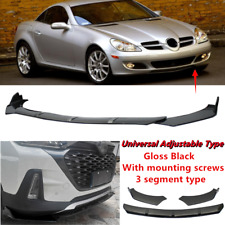 Add-on Universal Fit For Mercedes SLK-Class 05-11 Front Splitter Spoiler 3-Stage picture