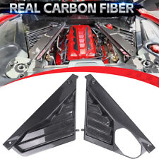 Real Carbon Fiber Engine Bay Panel Cover GM Factory Style For 20-UP Corvette C8 picture