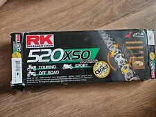 -(BRAND NEW)- RK Takasago Chain 520XSOZ1 RX-Ring -(GOLD)-  picture