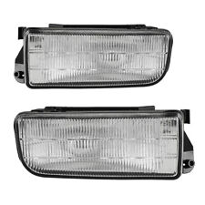Fog Lights For 1992-1999 BMW E36/M3 3 Series Clear Glass Lens Lamp w/Bulbs Pair picture