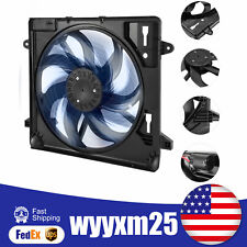 Fits 2012 13 14 15 16-2018 Jeep Wrangler Electric Radiator Cooling Fan Assembly picture