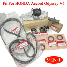 9Pcs Timing Belt Kit & Water Pump For HONDA / ACURA MDX All Accord Odyssey V6 picture