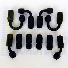 -4 4AN -6 6AN -8 8AN -10 10AN -12 12AN Fuel Oil Gas Adapter Hose Fitting Kit BSW picture