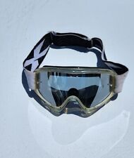 X Brand Goggles EKS Brand Motocross Black And White Goggles Used picture