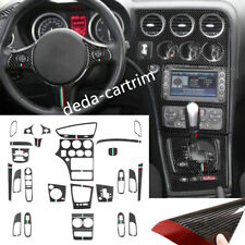27×Carbon Fiber Interior Full Set Trim Kit For Alfa Romeo 159 Brera Spider 04-11 picture