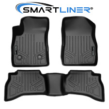 SMARTLINER Floor Mats 2 Row Liner Set Black for 2020-2024 Buick Encore GX picture
