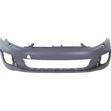 Bumper Cover For 2010-2014 Volkswagen Golf With Headlight Washer Holes Front picture