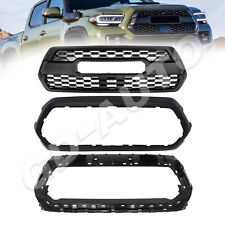 For 2016-23 Tacoma Front Grille+Shell Bracket Holder+Outer Shell Frame Surround picture