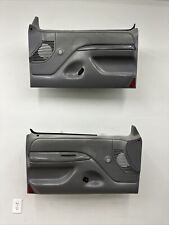 92-96 Ford Bronco F-150 97 F-250 F-350 Set Of Manual Door Panels OEM Gray READ picture