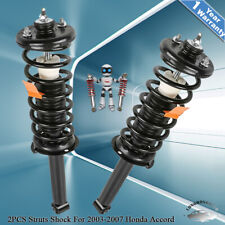 2x Rear Complete Struts Shocks Assembly For 03-07 Honda Accord EX LX DX 171372 picture