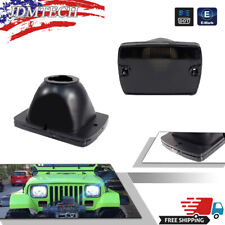 Smoked Front Turn Signal Parking Light Housings Kit For Jeep 1987-95 Wrangler YJ picture