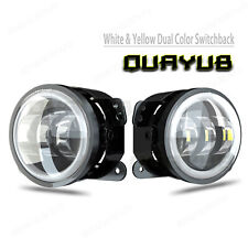 Fog Light Left LH & Right RH White & Yellow Pair Set for Subaru Ascent 2019-2021 picture