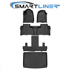 SMARTLINER 3 Rows and Cargo Liner Behind 3rd Row Set For 2021-2023 Chevrolet Sub picture
