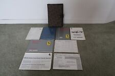 1984 FERRARI MONDIAL OWNERS MANUAL SET & POUCH IN EXCELLENT CONDITION picture