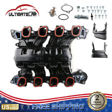 Engine Intake Manifold w/ Thermostat For 07-08 Ford F-150 E-150 XLT 4.6L 615-375 picture