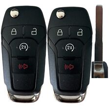 2 For 2015 -2022 Ford F150 F250 F350 F450 F550 Keyless Entry Remote Flip Key Fob picture