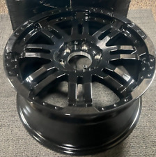 (QTY 1) Vision Off-Road 375 Warrior Gloss Black Wheel Rim 18x8.5 6x135 25mm picture