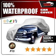 Plymouth P15 Special Deluxe 6 Layer Waterproof Car Cover 1946 1947 1948 picture