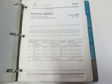 1980s 1990s Mercedes Gas & Diesel Engines Service Manual Supplement Updates *** picture