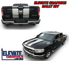 For Ram 1500 Rally Stripes Hood Graphics Tailgate 3M Decals Stickers 2019-2021 picture