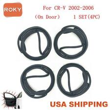 For CR-V 2002-2006 Door weatherstrip ping CRV 4PC On door Opening Seal Stripping picture