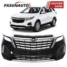 Front Bumper For 2022 2023 Chevy Equinox Complete Grills Skide Plate Fog Lights picture