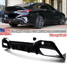 F1 Style Rear Diffuser Lip w/LED Light For BMW 8 Series G16 840 M850i M-Sport picture