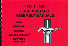 1964-1965 Ford Mustang Assembly Manual set of 5 Books in 1 Volume picture