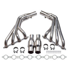 Long Tube Stainless Manifold Headers For 2010-2015 Chevy Camaro SS LS3 6.2L V8 picture